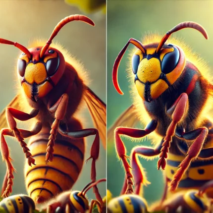 Frelon asiatique ou européen