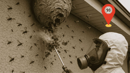 Destruction de nid de frelons 93