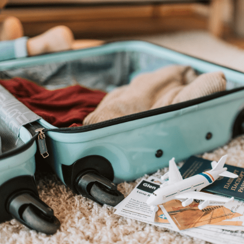 Vérifier votre valise et vos affaires
