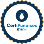 Certification CertiPunaises de l'entreprise Hygiène Éco Environnement